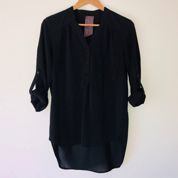 Moon Collection Tops - Moon Collection Black Blouse